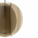 Lampada a sospensione grande con diffusore in plexiglass dal design modeno
