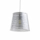 Lampada a sospensione moderna con diffusore a cono in plexiglass piccolo