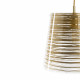 Lampada a sospensione moderna con diffusore a cono in plexiglass piccolo