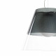Lampada a sospensione per esterni con diffusore in plexiglass grande