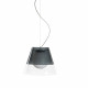 Lampada a sospensione per esterni con diffusore in plexiglass piccolo