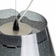Lampada a sospensione per esterni con diffusore in plexiglass piccolo