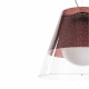 Lampada a sospensione per esterni con diffusore in plexiglass piccolo