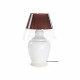 Lampada da terra da esterno con struttura in plexiglss e policarbonato