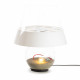 Lampada da terra da esterno in vetro diffusore in plexiglass grande 1 luce