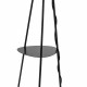Piantana con struttura in metallo e parlume in PVC