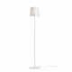 Piantana in metallo con paralume in PVC dal design moderno