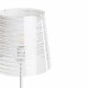 Piantana in metallo con paralume in PVC dal design moderno