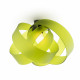 Plafoniera moderna con diffusore in plexiglass intrecciato