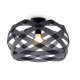 Plafoniera moderna con diffusore in plexiglass