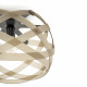 Plafoniera moderna con diffusore in plexiglass