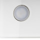 Plafoniera quadrata con diffusore in plexiglass con 6 lampadine