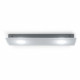 Plafoniera rettangolare con diffusore in plexiglass con 2 lampadine
