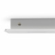 Plafoniera rettangolare con diffusore in plexiglass con 2 lampadine