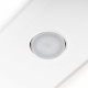 Plafoniera rettangolare con diffusore in plexiglass con 4 lampadine