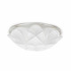 Plafoniera rotonda moderna con diffusore in pvc medio con 3 lampadine