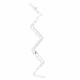 Portabottiglie alto in plexiglass dal design moderno