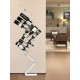 Portabottiglie alto in plexiglass dal design moderno