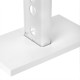 Portabottiglie da terra in plexiglas dal design moderno