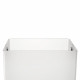 Portaombrelli con struttura in plexiglass dal design moderno