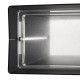 Portaombrelli con struttura in plexiglass dal design moderno
