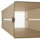 Portaombrelli con struttura in plexiglass dal design moderno