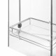 Portaombrelli con struttura in plexiglass dal design moderno