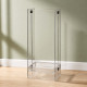 Portaombrelli con struttura in plexiglass dal design moderno