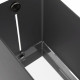 Portariviste con struttura in plexiglass dal design moderno