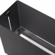 Portariviste con struttura in plexiglass dal design moderno