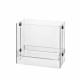 Portariviste con struttura in plexiglass dal design moderno