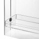 Portariviste con struttura in plexiglass dal design moderno