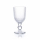 Set 6 pezzi calici in vetro per vino dal design elegante