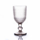Set 6 pezzi calici in vetro per vino dal design elegante