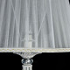 Lampada da Terra in stile classico con paralume in tessuto