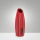 Abatjour moderna con struttura in metallo e diffusore in PVC vegetale
