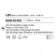 Applique da parete a LED con struttura in alluminio dal design moderno