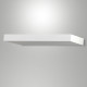 Applique da parete a led con struttura in metallo e policarbonato grande