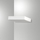 Applique da parete a led con struttura in metallo e policarbonato piccola 