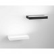 Applique da parete a led con struttura in metallo e policarbonato media