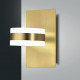 Applique da parete a LED in stile moderno con struttura in metallo
