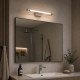 Applique da parete a LED piccola con struttura in metallo design moderno
