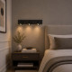 Applique da parete con triplo faretto orientabile dal design moderno