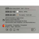 Applique da parete piccola a LED con struttura in alluminio dal design moderno