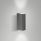 Applique LED da esterno in alluminio con una sorgente
