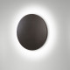 Applique rotonda a LED da esterno in alluminio dal design moderno
