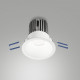 Faretto da incasso in alluminio tondo con diffusore a led