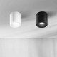 Faretto da sofftto con struttura cilindrica in alluminio dal design moderno