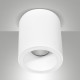 Faretto da sofftto con struttura cilindrica in alluminio dal design moderno