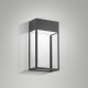 Lampada a LED da parete per esterno dal design moderno in alluminio